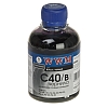 Чернила СОВМЕСТИМЫЕ CANON PG40B BLACK, черный, 200 ml (CHCAN40BW200)