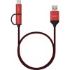 Кабель Maxvi MC-12MT (красный)