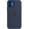 Чехол для телефона Apple MagSafe Silicone Case для iPhone 12/12 Pro (темный ультрамарин)