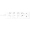 Удлинитель Xiaomi Mi Power Strip 4 (3 USB, белый, китайская версия)