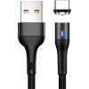Кабель Usams U32 USB Type-A - USB Type-C SJ353USB01 (1 м, черный)