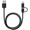 Кабель Deppa USB - micro USB, Type-C 72253