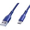 Кабель Usams USB Type-A - USB Type-C US-SJ501 (1 м, синий)