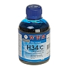 delete-Чернила WWM СОВМЕСТИМЫЕ HP H34/C, голубой водорастворимый, 200 ml (WWMH34CW200)